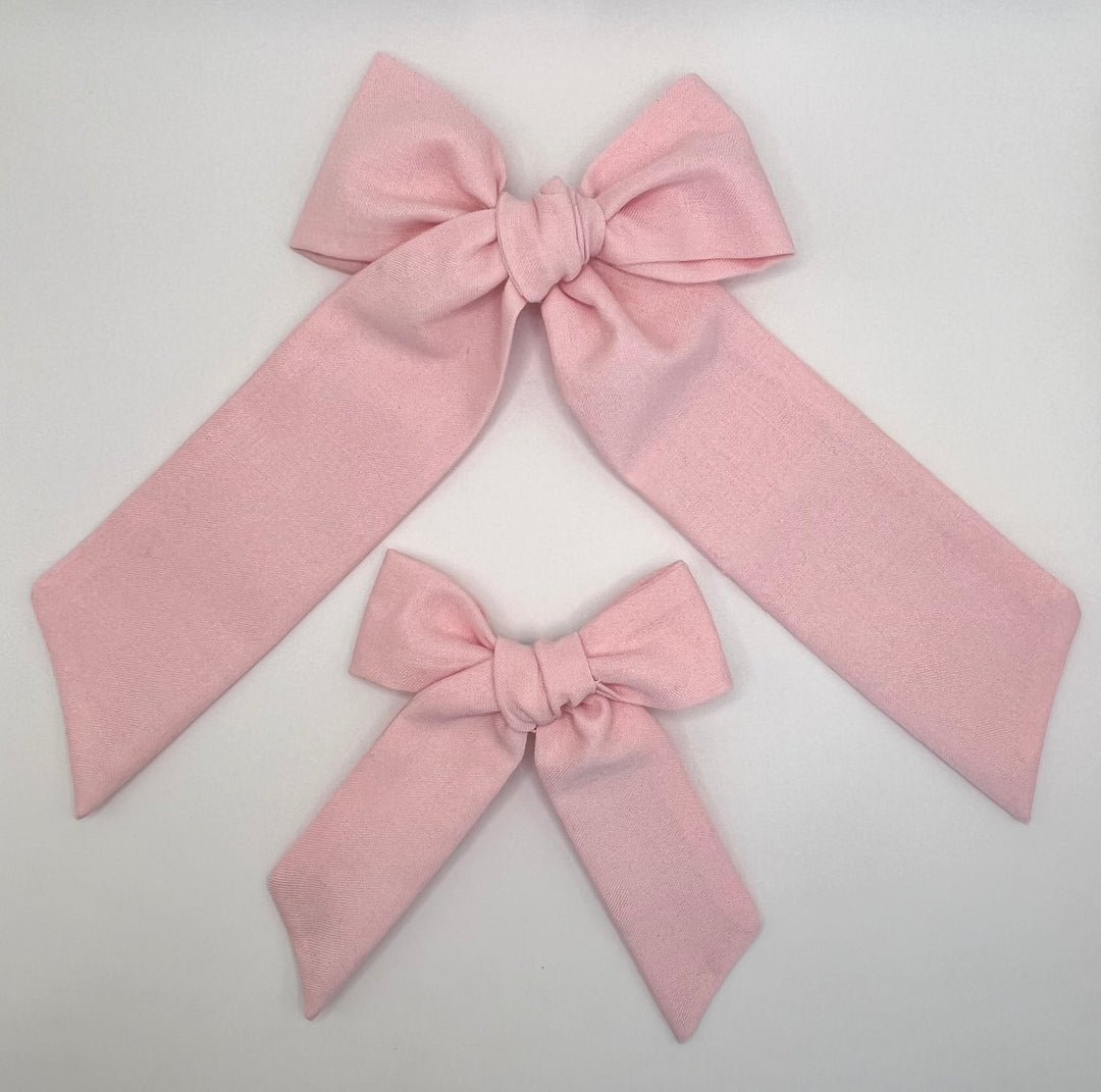 Savannah Hair Bow - Pink Babe – Dear Mae