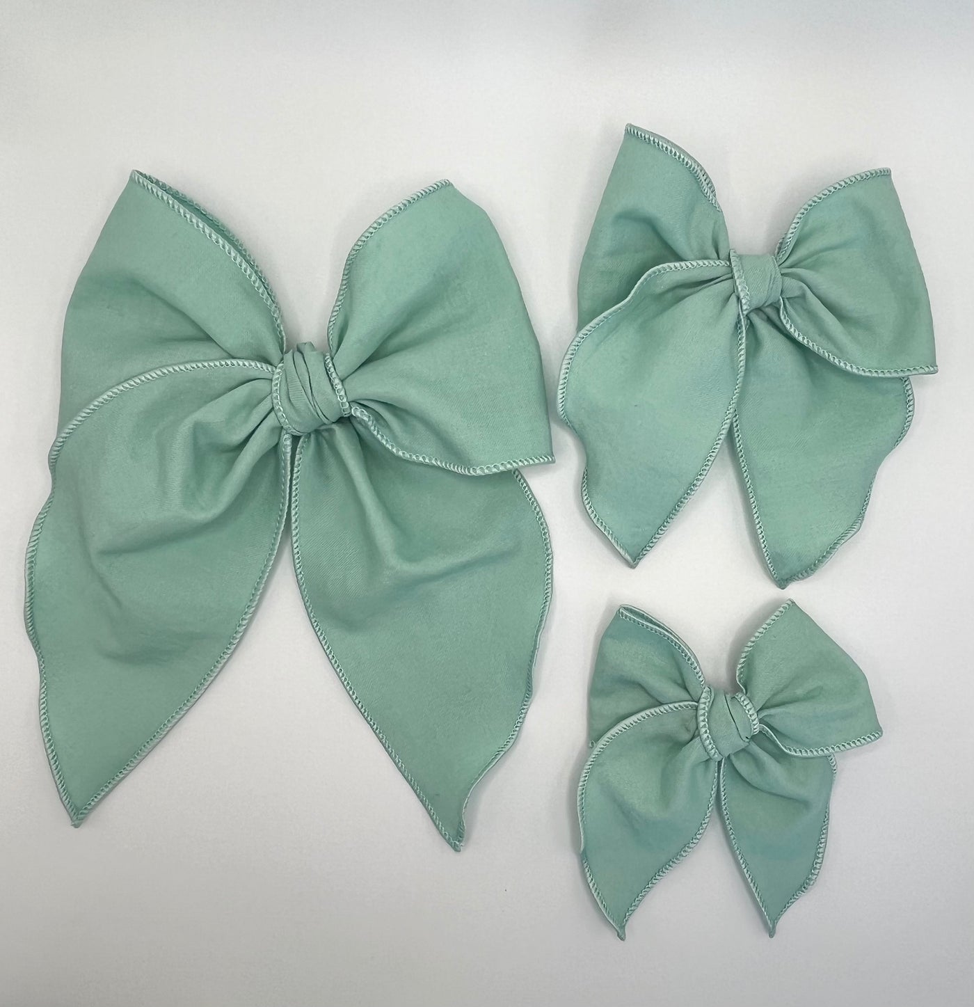 Penny Bow- Sage Green