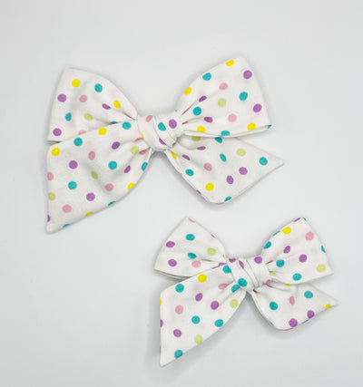Gemma Bow- Easter Dots