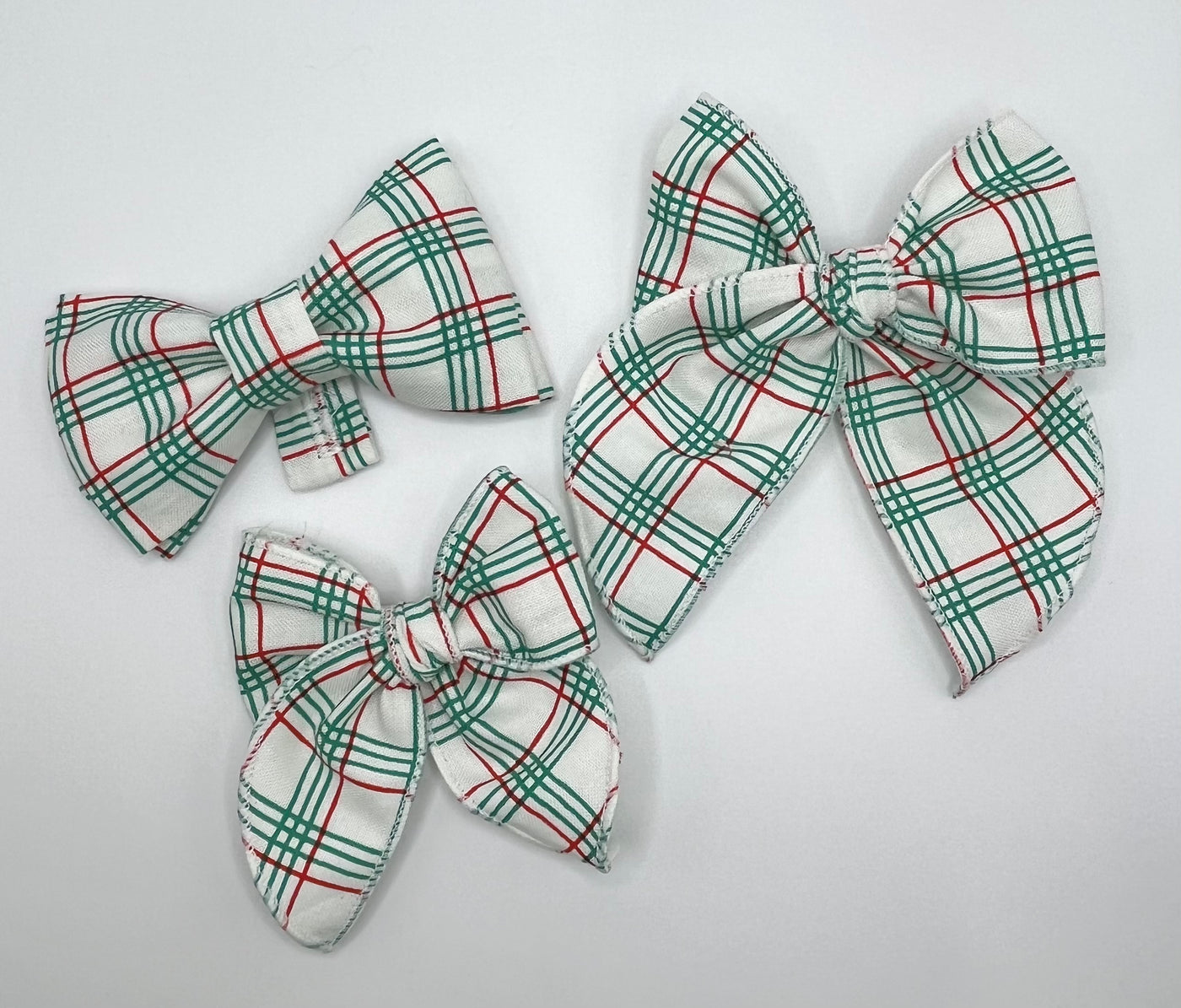Bow Tie- Christmas Plaid