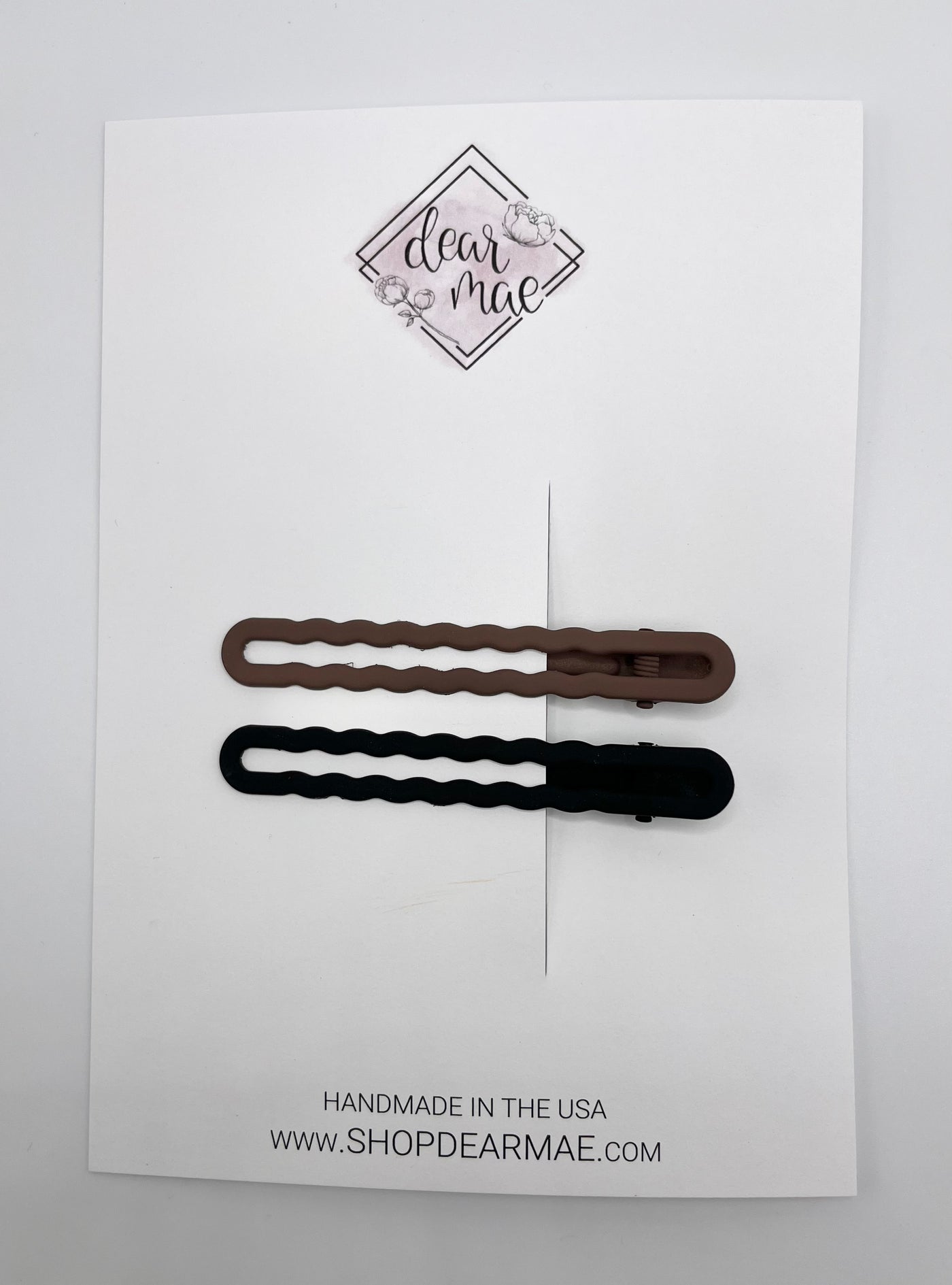 Hair Clip- Scalloped Metal Clip Sets