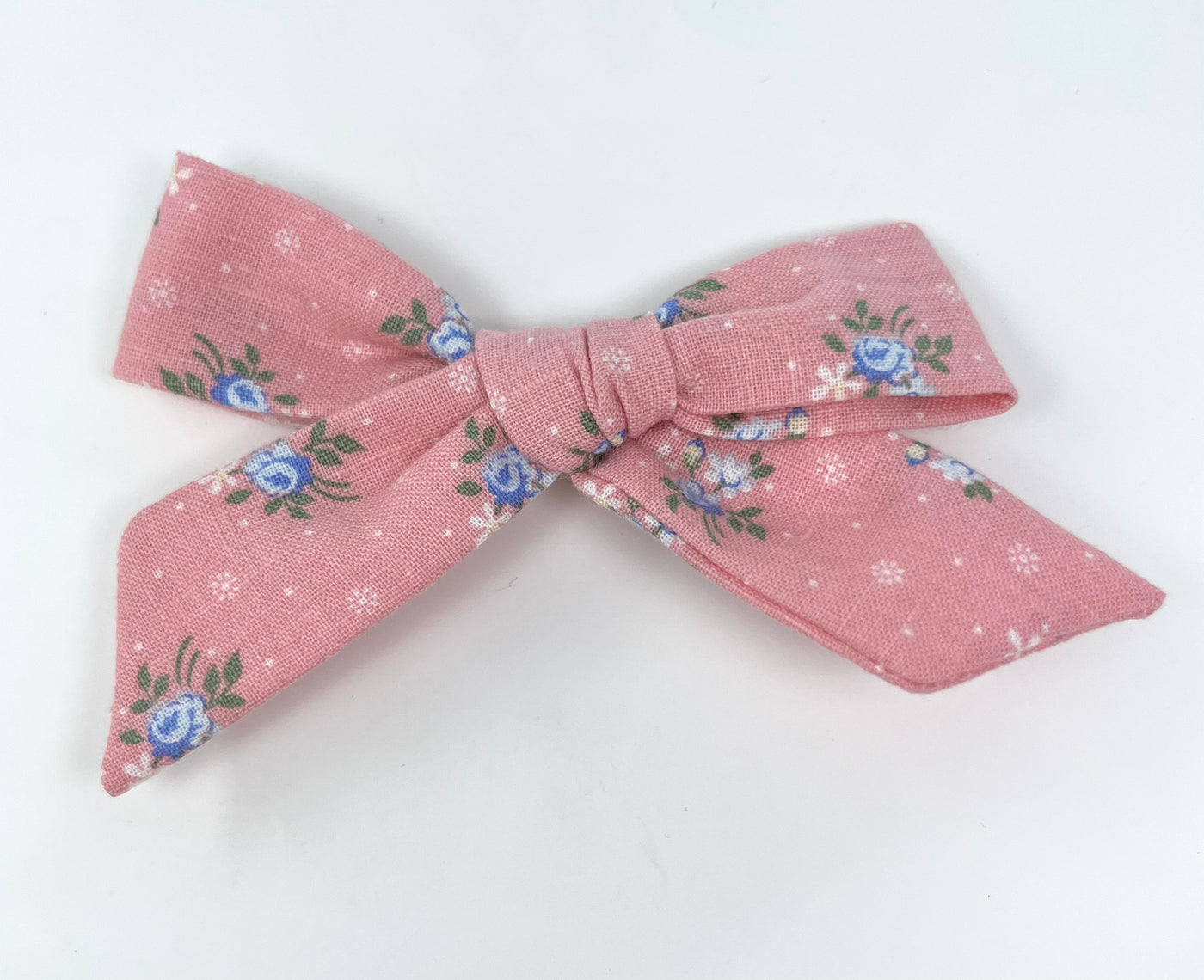 Lolly Bow- Vintage Pink Floral