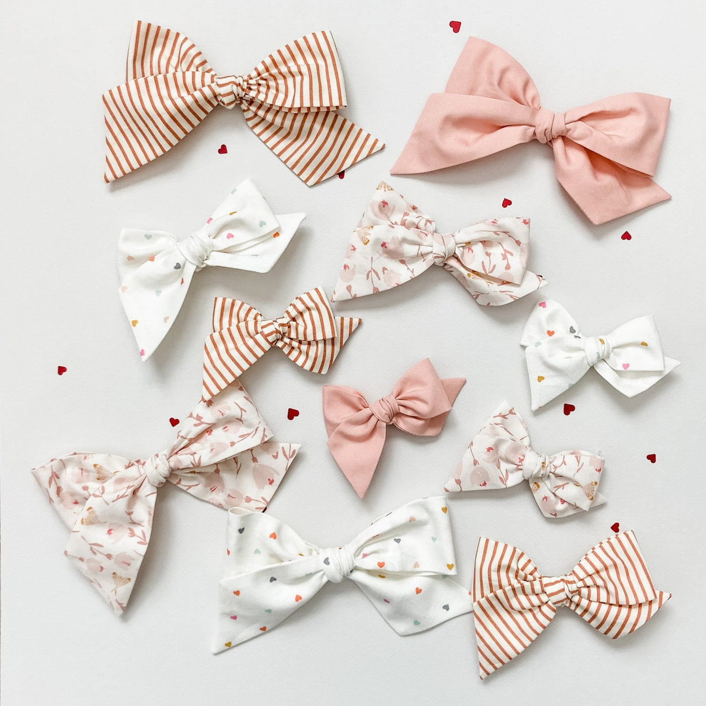 Valentine Hair Bows Collection 2022 